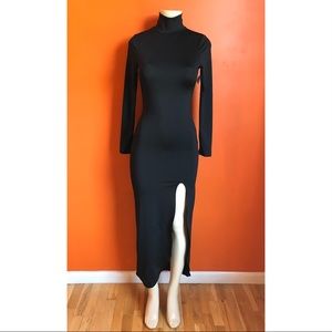 High Split Bodycon Dress